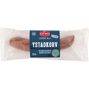 Ystadkorv Kallrökt 74% Kötthalt 175g Scan.