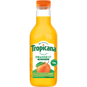 Apelsinjuice med fruktkött 900ml Tropicana.
