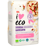 Havregryn KRAV 750g ICA I Love Eco.