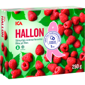 Hallon Fryst 250g ICA.