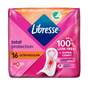 Bindor Ultra thin Normal Utan vingar 16-p Libresse.