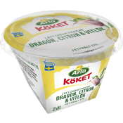 Crème fraiche Lätt Dragon Citron & Vitlök 11% 200ml Arla Köket®.