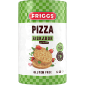 Riskakor med Pizzasmak 125g Friggs.