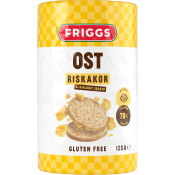 Riskakor med Ostsmak 125g Friggs.