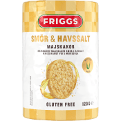 Majskaka Smör och havssalt 120 g Friggs.