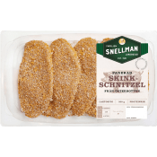 Skinkschnitzel Panerad 350g Familjen Snellman.