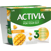 Yoghurt Mango 4-p 2,9% 500g Activia.