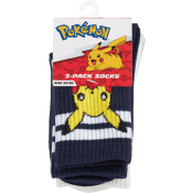 Strumpa 3p Pokemon Grön 25/27-34/36.