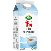 Lättyoghurt Mild Naturell 0,5% 1500g Arla Ko®.