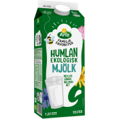 Mjölk Humlan Ekologisk 1% 1500ml KRAV Arla®.