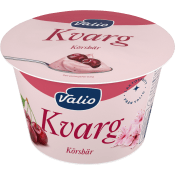 Kvarg Körsbär Laktosfri 7% 200g Valio.