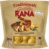 Färsk pasta Ravioli Kyckling och Citron 250g Rana.
