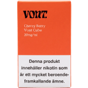 E-cigarett Engångs Cherry Berry 20 mg/ml 2ml Vont Cube.
