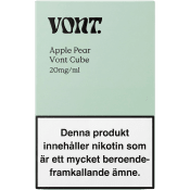 E-cigarett Engångs Apple Pear 20 mg/ml 2ml Vont Cube.