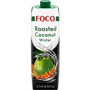 Kokosvatten Roasted 1l Foco.