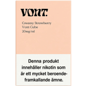 E-cigarett Engångs Strawberry 20 mg/ml 2ml Vont Cube.