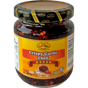 Smaksättning Crispy Garlic Chili 170g Man Fook.