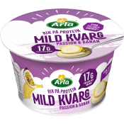 Mild Kvarg Passionsfrukt Banan 0,2% 200g Arla®.