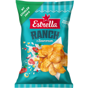 Chips Ranch & Sourcream 160g Estrella.