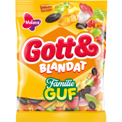 Godis Gott & Blandat FamiljeGuf 210g Malaco.