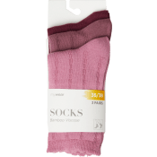 Socka 3p rosa mix 36/38 mywear.