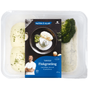 Färdigmat Tareqs Fiskgratäng med Dillsås 410g Maten e klar.