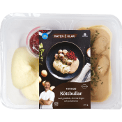 Färdigmat Tareqs Köttbullar med Gräddsås 410g Maten e klar.