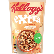 Extra nuts & seeds granola 400g Kelloggs.