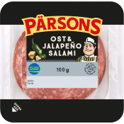 Salami Ost Jalapeno 100g Pärsons.