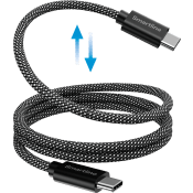 USB-C till USB-C.