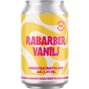 Öl Rabarber Vanilj Fruit Pie Sour 3,5% 330ml Dugges.