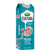 Filmjölk Profibi Jordgubb Laktosfri 2,2% 1000g Arla Cultura®.