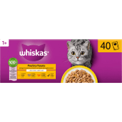 Kattmat Våtfoder Multipack 40-p Whiskas.
