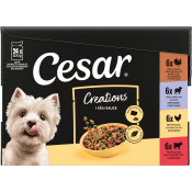 Hundmat Våtfoder Multipack 24-p Cesar.