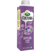 Yoghurt Dofilus Blåbär 1,4% Laktosfri 1000g Arla Cultura®.