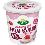 Mild Kvarg Hallon 0,2% 1000g Arla®.