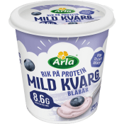 Mild Kvarg Blåbär 0,2% 1000g Arla®.