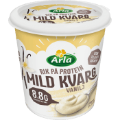 Mild Kvarg Vaniljsmak 0,2% 1000g Arla®.