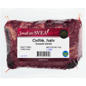 Oxfilé Färsk i bit ca 1,1kg Smak av Svea.