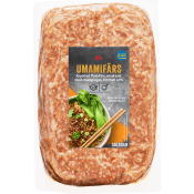 Umamifärs Färsk av Fläsk och Champinjon Pannfärdig 500g ICA.
