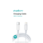 Mobilkabel USB-c/lightning 2,0m 1st Plug & Sync.