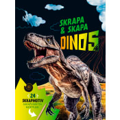 Skrapa & skapa. Dinos.