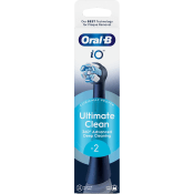 Tandborsthuvud iO Ultimate Clean Black 2-p Oral-B.