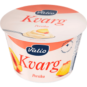 Kvarg Persika Laktosfri 7,1% 200g Valio.