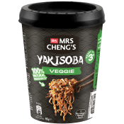 Yakisoba veggie cup 93g Mrs Cheng´s.