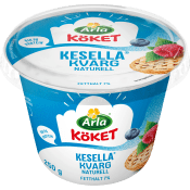 Kesella® Kvarg Naturell 7% 250g Arla Köket®.