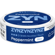 Zyn Peppermint Slim 9mg 13.6g.