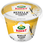 Kesella® Kvarg Vanilj 6.8% 250g Arla Köket®.