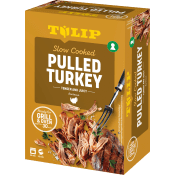 Pulled Turkey Färsk 400g Tulip.