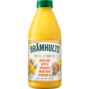 Juice Nypressad Apelsin Ananas Ingefära Gurkmeja 850ml Brämhults.